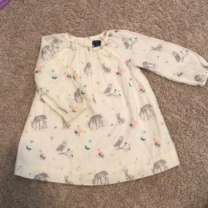 BabyGap owl/deer print dress